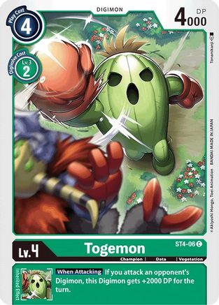 Togemon [ST4-06] [Starter Deck: Giga Green] - Trinity Hobby