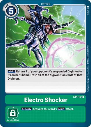 Electro Shocker [ST4-16] [Starter Deck: Giga Green] - Trinity Hobby