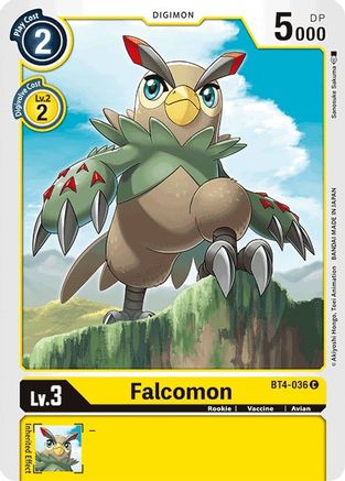 Falcomon [BT4-036] [Great Legend] - Trinity Hobby