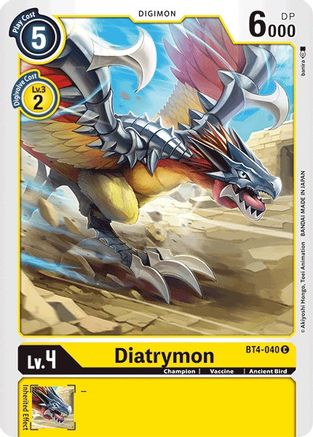 Diatrymon [BT4-040] [Grande Légende] 