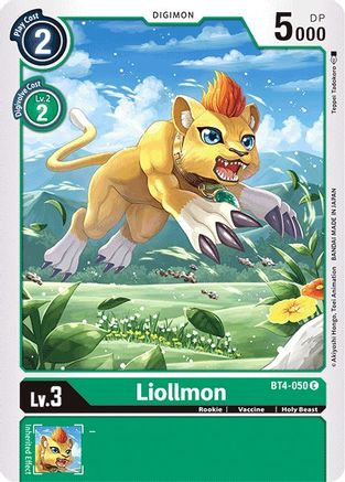 Liollmon [BT4-050] [Great Legend] - Trinity Hobby