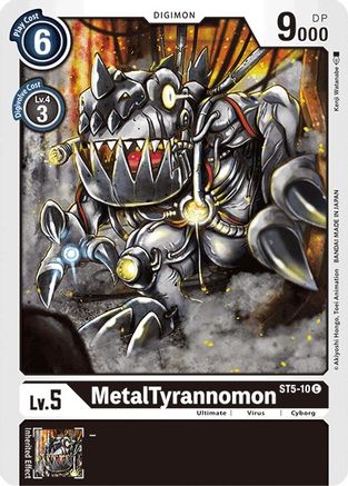 MetalTyrannomon [ST5-10] [Starter Deck: Machine Black] - Trinity Hobby