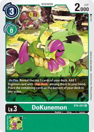 DoKunemon [BT4-051] [Great Legend] - Trinity Hobby
