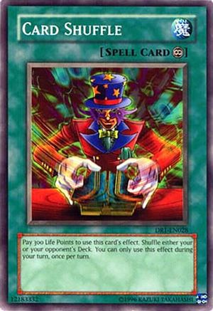 Card Shuffle [DR1-EN028] - Dark Revelation Volume 1 Unlimited - Common / Short Print - Trinity Hobby