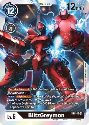 BlitzGreymon [ST5-13] [Starter Deck: Machine Black] - Trinity Hobby