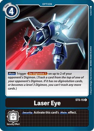 Laser Eye [ST5-15] [Starter Deck: Machine Black] - Trinity Hobby