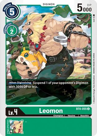 Leomon [BT4-055] [Great Legend] - Trinity Hobby