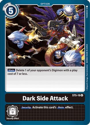 Dark Side Attack [ST5-16] [Starter Deck: Machine Black] - Trinity Hobby