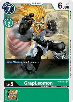 GrapLeomon [BT4-057] [Great Legend] - Trinity Hobby