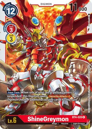 ShineGreymon [BT4-020] [Great Legend] - Trinity Hobby
