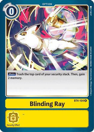 Blinding Ray [BT4-104] [Great Legend] - Trinity Hobby