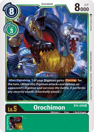 Orochimon [BT4-058] [Grande Légende] 