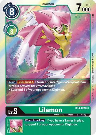 Lilamon [BT4-059] [Great Legend] - Trinity Hobby