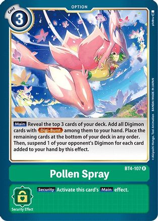 Spray de pollen [BT4-107] [Grande Légende] 
