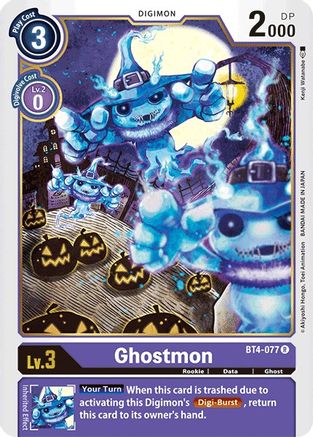 Ghostmon [BT4-077] [Great Legend] - Trinity Hobby