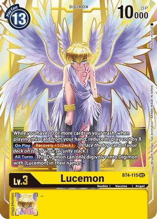 Lucemon [BT4-115] [Great Legend] - Trinity Hobby