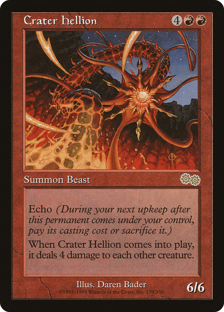 Crater Hellion [Urza's Saga] - Trinity Hobby