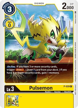 Pulsemon [P-028] [Promotional Cards] - Trinity Hobby