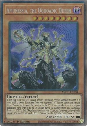 Amunessia, the Ogdoadic Queen (Collector's Rare) [ANGU-EN008] Collector's Rare - Trinity Hobby