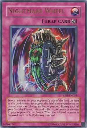 Nightmare Wheel [DR1-EN055] Ultra Rare - Trinity Hobby