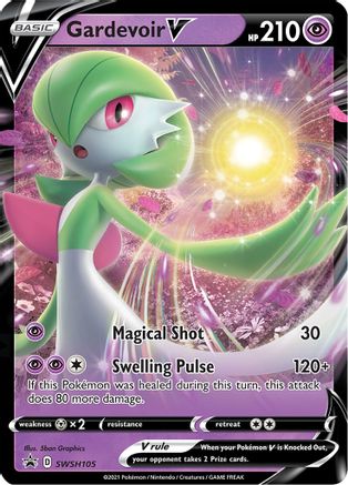 Gardevoir V (SWSH105) [Sword & Shield: Black Star Promos] - Trinity Hobby