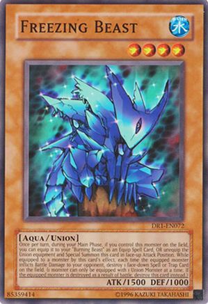 Freezing Beast [DR1-EN072] - Dark Revelation Volume 1 Unlimited - Common / Short Print - Trinity Hobby