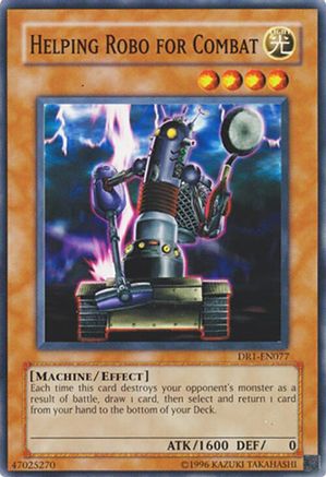Helping Robo For Combat [DR1-EN077] - Dark Revelation Volume 1 Unlimited - Common / Short Print - Trinity Hobby