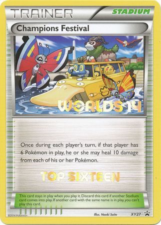 Champions Festival (XY27) (2014 Top Sixteen) [XY: Black Star Promos] - Trinity Hobby