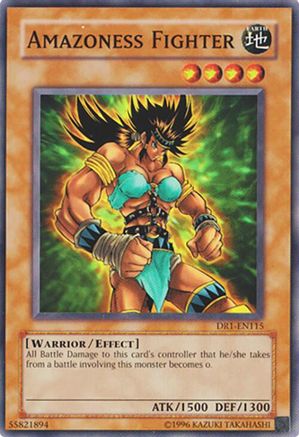 Amazoness Fighter [DR1-EN115] - Dark Revelation Volume 1 Unlimited - Common / Short Print - Trinity Hobby