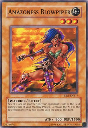 Amazoness Blowpiper [DR1-EN117] Common - Trinity Hobby