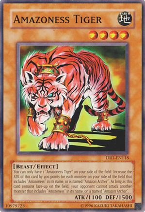 Amazoness Tiger [DR1-EN118] Common - Trinity Hobby