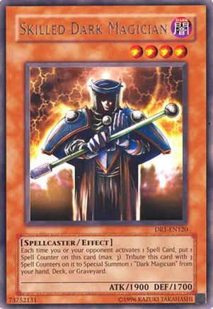 Skilled Dark Magician [DR1-EN120] - Dark Revelation Volume 1 Unlimited - Rare - Trinity Hobby