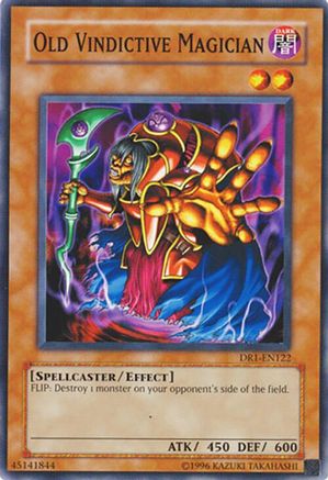 Old Vindictive Magician [DR1-EN122] Common - Trinity Hobby