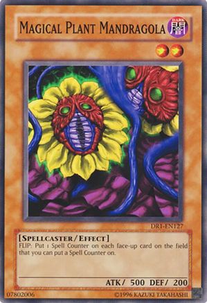 Magical Plant Mandragola [DR1-EN127] - Dark Revelation Volume 1 Unlimited - Common / Short Print - Trinity Hobby