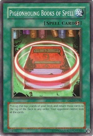 Pigeonholing Books of Spell [DR1-EN148] - Dark Revelation Volume 1 Unlimited - Common / Short Print - Trinity Hobby