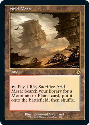 Arid Mesa (Retro Frame) (Foil Etched)  [Foil]  (MH2-436) - [Modern Horizons 2]