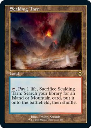 Scalding Tarn (Retro Frame) (Foil Etched)  [Foil]  (MH2-439) - [Modern Horizons 2]