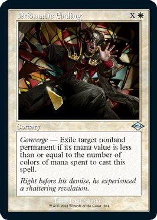 Prismatic Ending (Retro Frame) (Foil Etched)  [Foil]  (MH2-384) - [Modern Horizons 2] - Trinity Hobby