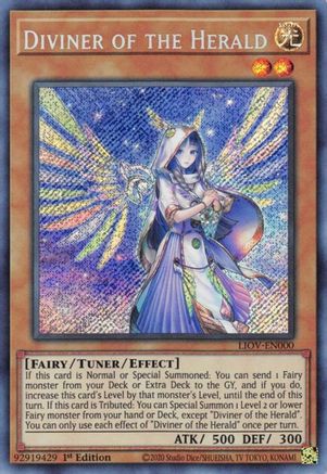 Diviner of the Herald [LIOV-EN000] Secret Rare - Trinity Hobby