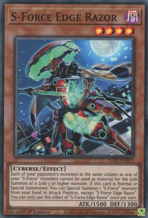 S-Force Edge Razor [LIOV-EN015] Super Rare - Trinity Hobby