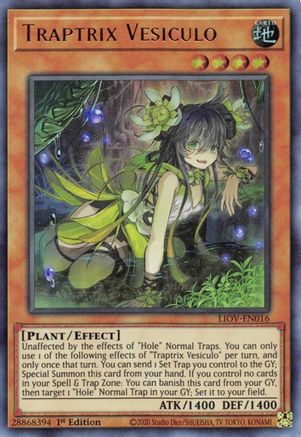 Traptrix Vesiculo [LIOV-EN016] Ultra Rare - Trinity Hobby