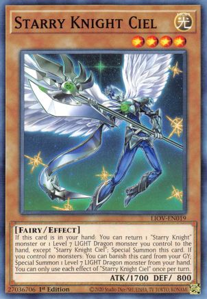 Starry Knight Ciel [LIOV-EN019] Common - Trinity Hobby