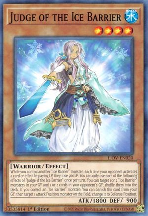 Judge of the Ice Barrier [LIOV-EN020] Common - Trinity Hobby