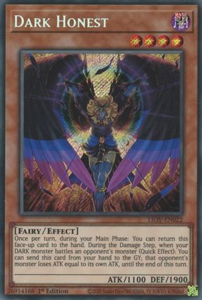 Dark Honest [LIOV-EN022] Secret Rare - Trinity Hobby