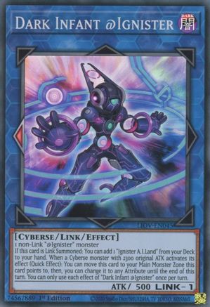 Dark Infant @Ignister [LIOV-EN045] Super Rare - Trinity Hobby