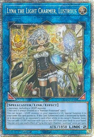 Lyna the Light Charmer, Lustrous [LIOV-EN049] Starlight Rare - Trinity Hobby