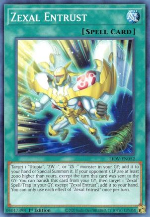 Zexal Entrust [LIOV-EN052] Common - Trinity Hobby