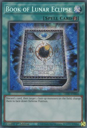 Book of Lunar Eclipse [LIOV-EN064] Secret Rare - Trinity Hobby