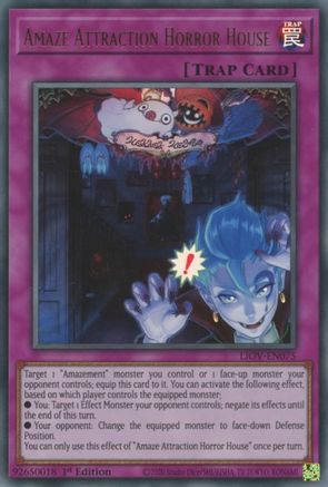 Amaze Attraction Horror House [LIOV-EN075] Ultra Rare - Trinity Hobby