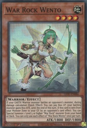 War Rock Wento [LIOV-EN086] Super Rare - Trinity Hobby